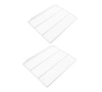 SEWACC 2 Pièces Séparateurs pour Réfrigérateur Métal Étagères Robustes et Ajustables pour Congélateur Organiseurs Horizontaux pour Maximiser Espace de Rangement Intérieur