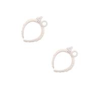 SEWACC 2 Pièces Serrage-tête Élégant en Perles Blanches pour Anniversaire 40 Ans, Confortable et Adapté à Toutes les Coiffures, pour Fêtes D'anniversaire et Rassemblements Entre Filles
