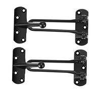 SEWACC 2 pièces Serrure de Sécurité pour Porte Loquet Pivotant Robuste pour et Maison Protection Effraction Ouverture Partielle pour Ventilation et Identification