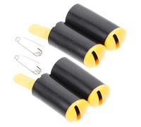 SEWACC 2 pièces Sifflets Entraînement pour Pigeons Ultra-légers Abs Sifflet Portable Professionnel pour Dressage et Exercices Facile à Utiliser Puissant Jusqu à Couleur Couleur Aléatoire