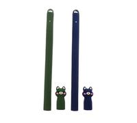 SEWACC 2 pièces Silicone Stylus Pen Caps Compatible Pencil Génération Protection Antichoc Antidérapant pour Stylet Créatif