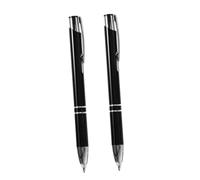 SEWACC 2 Pièces Stylo Bille Métallique LED avec Lumière Intégrée Stylo Multifonction Ergonomique pour et Lecture Milieu Sombre Accessoire pour École et Bureau