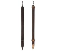 SEWACC 2 Pièces Stylo de Calligraphie Fait Main, Prise Confortable | Finition Artisanale Traditionnelle, pour Modelage de Poterie et Pratique de Lettrage, Débutants et Calligraphes
