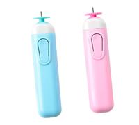 SEWACC 2 pièces Stylo Électrique à Fentes pour Quilling Outil Automatique de Curling Papier Précision Avancée pour Travaux Manuels DIY Stylo Curling Papier pour Artisans Expérimentés