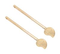 SEWACC 2 pièces Verrou à Goupille Bronze Forme Verrouillage Droit pour Meubles Rétro Intérieurs Serrure Décorative et Classique