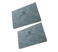 SEWACC 2 Pièces Vintage Birth Certificate Holder Sleeve Protector For Newborns Artificial Leather Document Organizer Fit