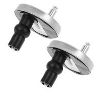 SEWACC 2 pièces Vis de Remplacement pour Abattant Wc Acier Inoxydable Fixation Accessoires de Siège de Toilette Robustes et Faciles à Installer Compatibles Plupart des Toilettes