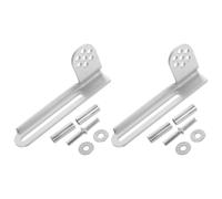 SEWACC 2 Sets Refrigerator Door Hinges, Refrigerator Door Shaft Hinge, Galvanized Steel, Precise Design, Appliance Repair Parts for Refrigerator and Freezer Door Repair