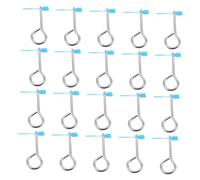 SEWACC 20 Ensemble Clips et Plastiques pour Extincteurs Fer Mécanismes de Verrouillage Durables pour Sécurité Incendie à Usage Domestique et Professionnel