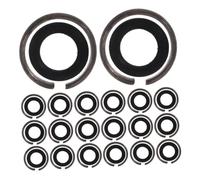 SEWACC 20 ensembles Lot de Bagues de Retenue Résistantes avec Joint Torique pour Clé à Chocs Accessoires pour Arbre Carré Compatibles Outils Électriques Durables et Étanches pour