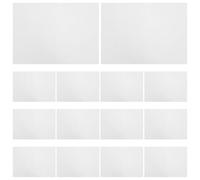 SEWACC 20 Feuilles de Papier Buvard Absorbant pour Presse-Fleurs Kit de Fabrication de Papier pour Specimens Végétaux Format Compact pour Séchage Rapide des Fleurs et Feuilles