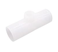 SEWACC 20 Pièces Abreuvoir à Poulets en Abs Blanc Trois Voies pour Buveurs d'oiseaux, Accessoire Agricole Pratique pour Ferme, Économise Temps et Main-d'œuvre