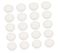 SEWACC 20 pièces Boîte de Rangement Transparent pour Pâte à Modeler Conteneurs Plastique PP pour Argile et Plasticine Organisateur Compact et Pratique pour Bureau et