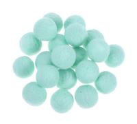 SEWACC 20 Pièces Boules Feutre de Laine pour Artisanat Perles à Pompons pour Décorations et Projets DIY pour Wreaths et Manuelles