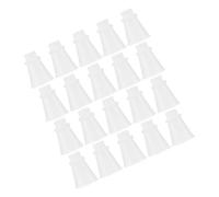 SEWACC 20 pièces Embouts Plastique pour Extincteur Poudre Sèche Buses Larges Forme de Trompette de Rechange Faciles à Installer pour Lance Pulvérisateur et Extinction des Feux