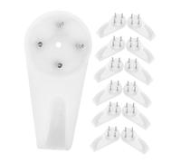SEWACC 20 Pièces Lot de Crochets Invisibles sans Trace pour Murs Béton Supports Robustes et Durables pour Suspendre Photos et Décorations sans Percer Fixations Discrètes et Résistantes