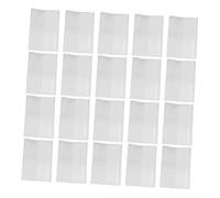 SEWACC 20 pièces Lot de Protège-cahiers Transparent Réutilisable Imperméable pour Manuels et Cahiers Housses Étanches pour Étudiants et Amateurs de Lecture