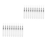 SEWACC 20 Pièces Stylos Pinceau Eau Réservoir Moyenne Pointe pour Peinture Aquarelle Crayons Solubles Marqueurs Couleurs Douceur pour Artistes et Étudiants