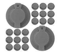 SEWACC 20 Pièces Valve TPU à Double Joint, Voyage Camping | Bouchon de Buse D'air, Modèle Unidirectionnel, Embout de Gonflage, pour Matelas et Pad