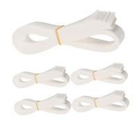 SEWACC 200 pièces Bandes Papier pour de Banque Blancs Sangles Monnaie Pratiques pour Organisateur de Liquidités Accessoires et Fiables pour Supermarchés et Banques
