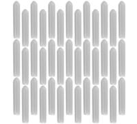 SEWACC 200 pièces Capuchons de Protection pour Racks de Lave Vaisselle Gris Couvre Embouts Caoutchouc pour Racks de Vaisselle Réutilisables et Robustes et Préviennent