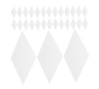 SEWACC 200 Pièces Paper Piecing Templates Rhombus Quilting Paper Templates For Patchwork Sewing Diy Home Decor Durable And Reusable Craft Supplies For Beginners
