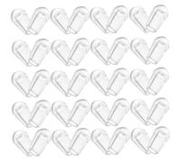 SEWACC 200pièces Bouchons Pour Lave-vaisselle Compacts Petits Embouts Ronds Accessoires De Protection Pour Paniers De Lave-vaisselle Anti-rayures Et Anti-chocs