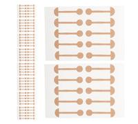 SEWACC 200pièces Correcteur de Nez avec Bande de Contouring Patchs Correcteurs pour Ailes de Nez Rehausseur Ailes de Adhésif pour Narines Larges