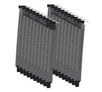 SEWACC 20pièces Plaque Obturation Pci Ventilée Lot pour Boîtier Pc Cache Emplacement Ventilateur De Refroidissement Anti-poussière pour Châssis Matx ATX