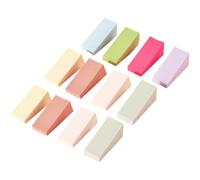 SEWACC 24 Éponges Triangulaires à Dégradé pour Nail Art, 24 Pièces, Éponge à Ongles Facile à Utiliser et Portable, Outil Créatif pour Manucure DIY à Domicile Couleur Aléatoire