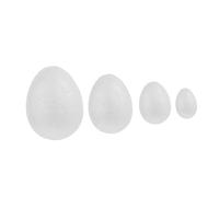 SEWACC 24 Pièces Kit de Œufs à Peindre pour Décoration de Pâques Modèles DIY Créatifs pour Artisanat et Ornements Festifs
