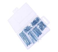 SEWACC 240 Pièces Clous à Tête Ronde Acier Antirouille Kit Assortiment pour Travaux de Menuiserie Polyvalents