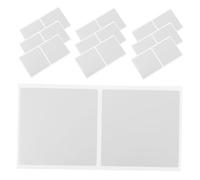 SEWACC 25 feuilles Autocollants à Gratter Carrés Argentés Brillants pour Jeux de Fête Récompenses et Activités DIY Étiquettes pour Cartes à Gratter et Décorations Événements