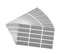 SEWACC 25 Feuilles Étiquettes Rectangulaires À Gratter Autocollantes Adhésives Pour DIY Cartes Jeux Fêtes