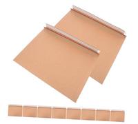 SEWACC 25 pièces Enveloppes Dexpédition Auto Adhésives Rigides Carton Kraft pour Photos Documents Adaptées Bureau et Poste