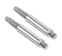 SEWACC 2pièces Kit Affûtage pour Tronçonneuse Meule à Affûter Affûteur De Tronçonneuse Diamantée Meules pour Embouts De Meulage