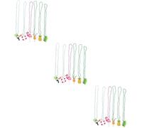 SEWACC 3 Ensembles Collier Hawaïen Tropical Décoration De Fête De Plage Avec Perles Uniques Pour Événements Thématiques Et Célébrations Hawaiiennes 6 Pièces * 3