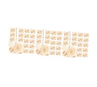 SEWACC 3 Ensembles Snail Shape Wooden Slices With Hanging Rope For Diy Painting Unfinished Wood Crafts Creative Hand Painted Art Pieces Home Decor 20 Pièces * 3