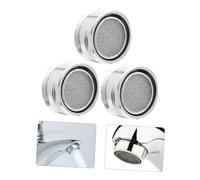 SEWACC 3 pièces Aérateur de Robinet Cuivre Filet Extérieur avec Filtre Inox pour Remplacement Régulateur de Débit Éclaboussures pour Cuisine et Salle de Bain