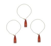 SEWACC 3 pièces Chaîne Extension Perles Vintage pour Ventilateur de Plafond avec Lumière et Décorative Kit de Tirage pour Interrupteur Plafonnier