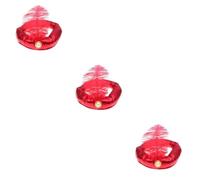 SEWACC 3 Pièces Chapeau de Prince Rouge en Tissu Confortable pour Garçons, Style Sultan Élégant et Festif, pour Jeux de Rôle et Déguisements D'halloween