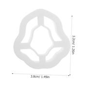SEWACC 3 Pièces Clay Cutters Polymer Clay Mold For Jewelry Making Lightweight Earring Craft Tools