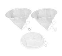 SEWACC 3 Pièces Filtre à Miel Nylon Mailles Lot de Passoires à Miel pour Extraction Outils de Filtration pour Apiculture et Cuisine Utilisation Durable et Pratique