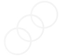SEWACC 3 Pièces Joint D’étanchéité en Silicone pour Couvercle de Tasse | Pièce de Rechange Flexible, Isolation Thermique, Solide, pour Récipient Alimentaire et Bouteille