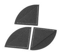 SEWACC 3 Pièces Marque Pages Angle PU Marque Pages de Lecture Polyvalents Élégants et Pratiques