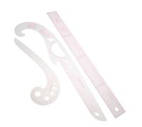 SEWACC 3 pièces Règle Couture Française Métrique pour Tailleurs et Créateurs Outil de Mesure Précis pour Proportions et Découpe Courbe Plastique