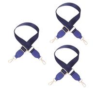 SEWACC 3 Pièces Sangle de Remplacement de Sling Bag bandoulière Travel kit tripack à Main pour Hommes fourre-Tout Bleu Sangle de de Mode Sangle de de Messager Blue