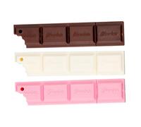 SEWACC 3 Pièces Stylo À Billes Forme de Chocolat Pour Garçon Fille Fournitures Scolaires Décoratif et Design Kawaii Adorable Pour Écrire et Décorer