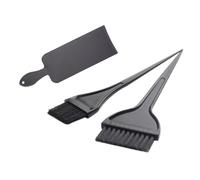 SEWACC 3 Pièces Tableau de Coloration Capillaire Noir, Kit D'outil Salon | Application et Séparation Faciles, Prise en Main Confortable, Répartition Uniforme, pour Coiffure Salon et DIY