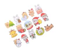 SEWACC 30 Pièces Badge de Noël Broche Personnage Dessin Animé en